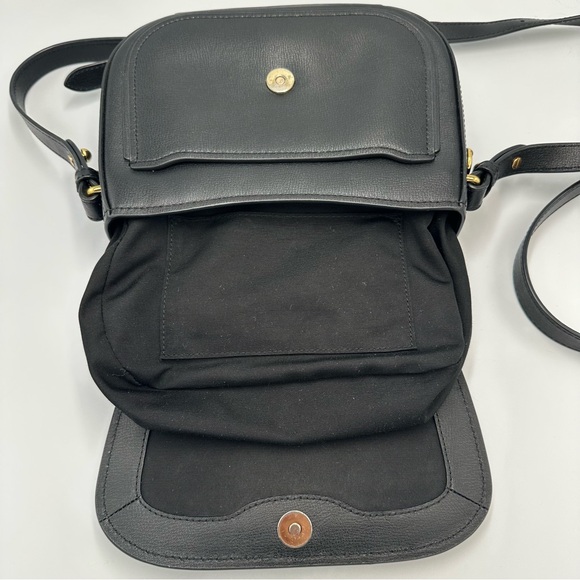 Authentic Marc Jacobs New York Mini Rider Flap Crossbody Bag Black M0014109 - Picture 14 of 15